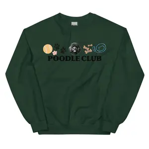 Black Poodle Club Sweatshirt