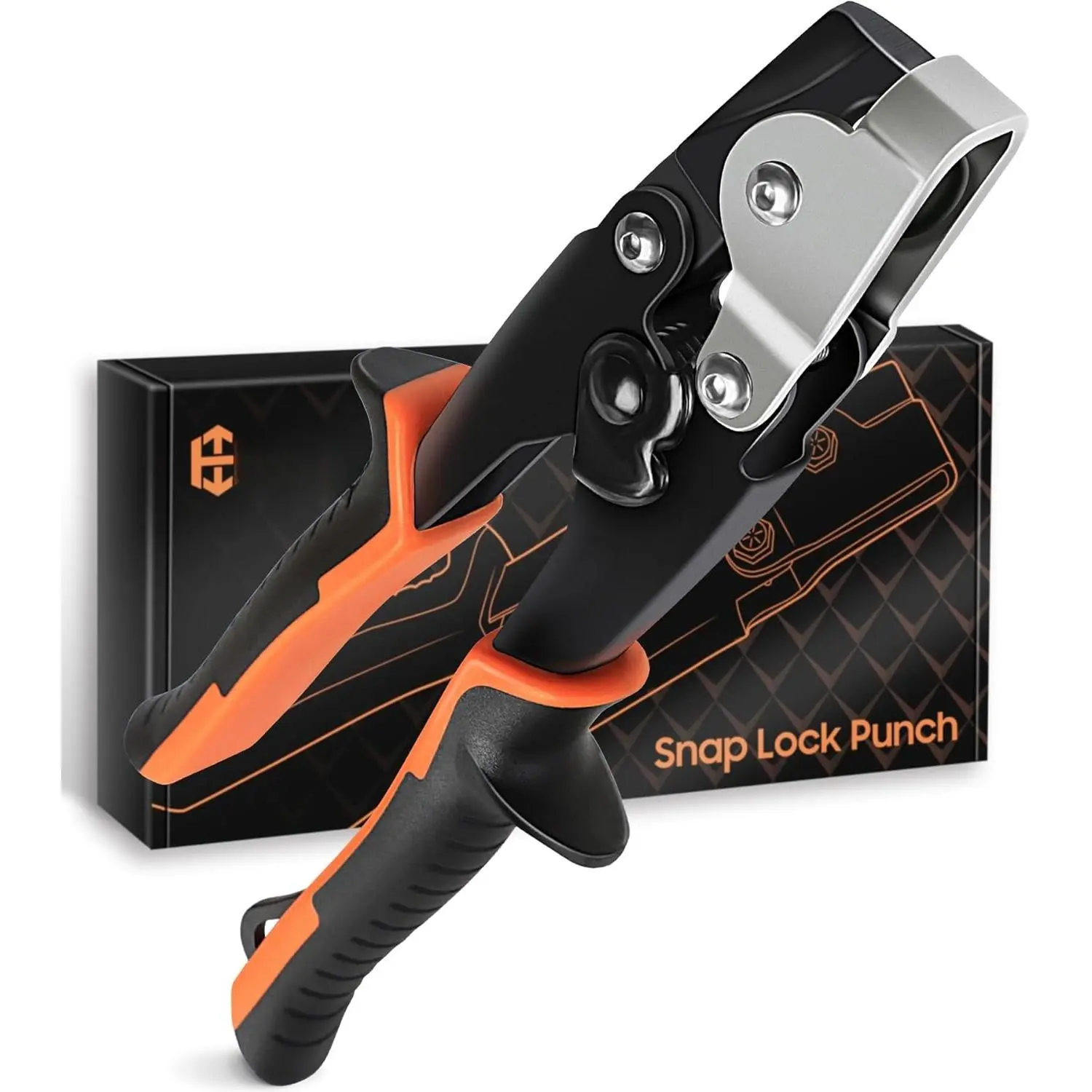 Snap Lock Punch, Gutter Crimping Tool for Sheet Metal, Heavy Duty Gutter Tool for Vinyl and Aluminum Siding, End Cap Crimper for Gutters