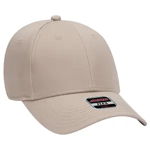 Custom Embroidered or DTF Printed - OTTO CAP® OTTO FLEX® Fitted 6 Panel Low Profile Baseball Cap
