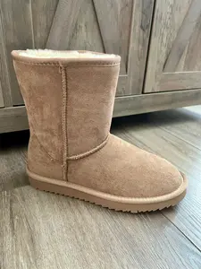 Mid-Height Fur Boots