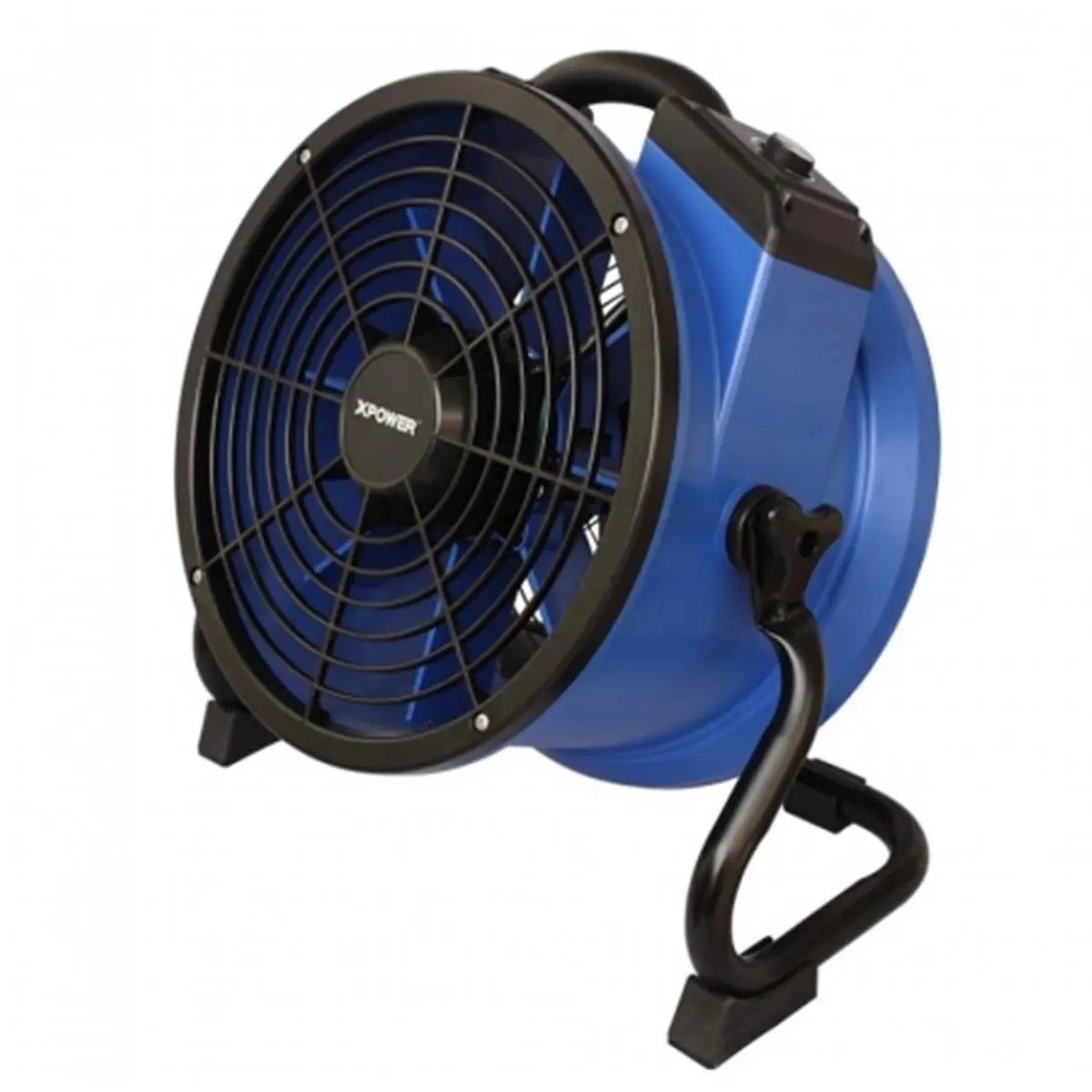 XPOWER X-35AR Industrial Axial Ventilation Fan - High-Temperature Sealed Motor, Equipped with Power Outlets