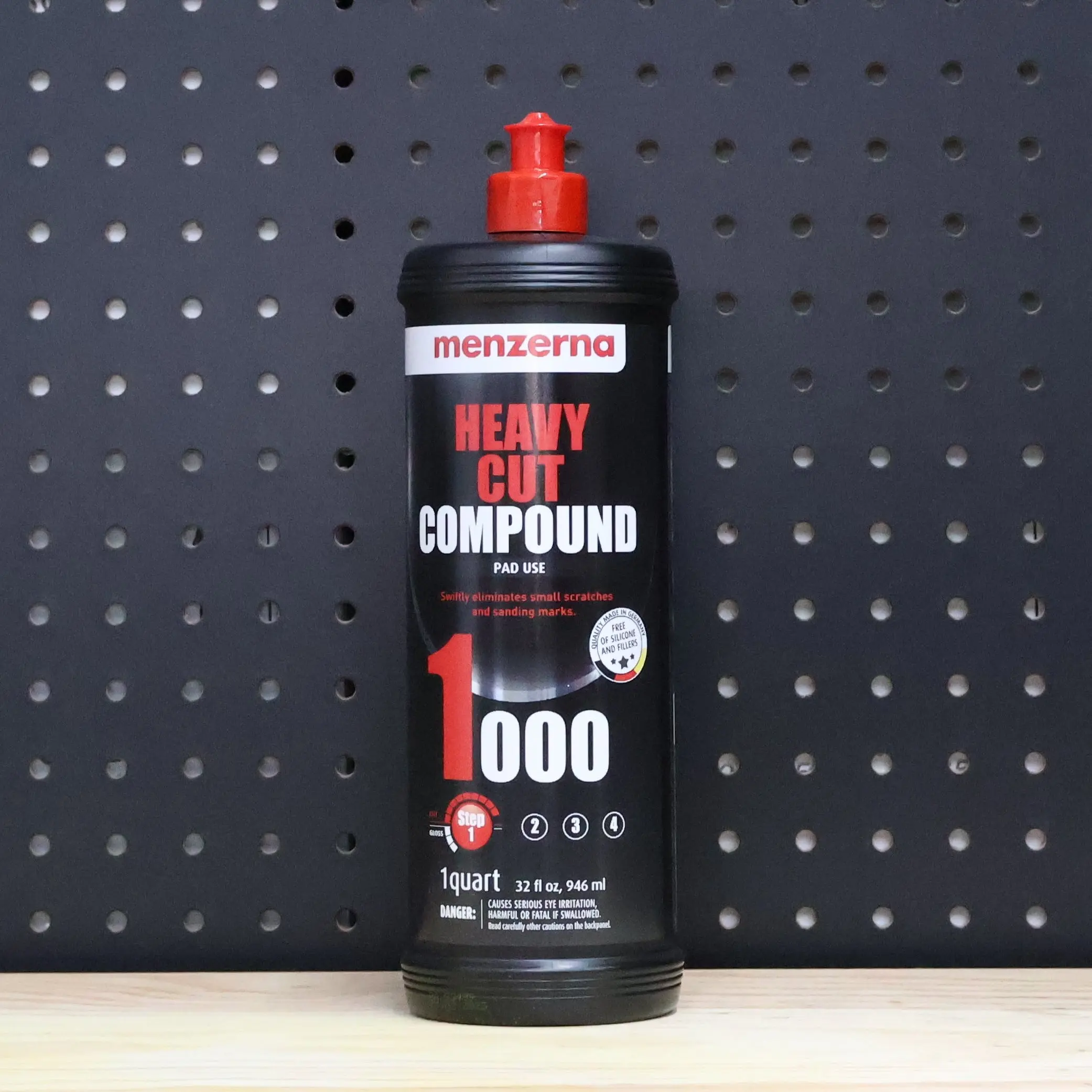 MENZERNA #1000 Heavy Cut Compound – Car Scratch Remover, Car Paint Repair Solution, Automotive Polish for Paint Care Maintenance