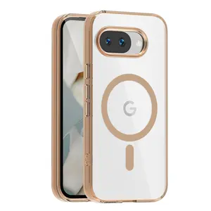 Magnetic Phone Case, Slim Protective Shockproof Cover, Translucent Phone Case Compatible with Google Pixel 10Pro XL/Pixel 10Pro/Pixel 9A, Phone Accessories, Casing