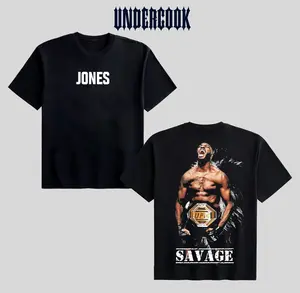 Jon Jones Duality Graphic Tee – Talent, Legacy and Controversy Combined, Bold MMA Streetwear Piece for Fans Who Know the Story