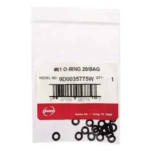 212 MAIN Danco 35775W NBR Rubber O-Ring, 9-32 x 0.15 x 0.06 in., Water Resistant Abrasion Proof Hardware for Sailing Water Sports Faucet Fix