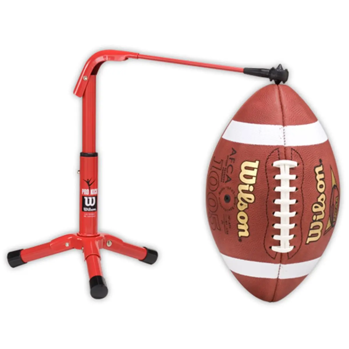 Wilson Pro Kick American Football - 212 MAIN Sturdy Frame All-Metal Collapsible, 12.3x4.4x4.2 in, for Training & Kicking Practice, Sports & Outdoor Ball Sports Supply