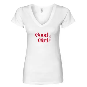 Good Girl - Sweetheart Logo V-Neck