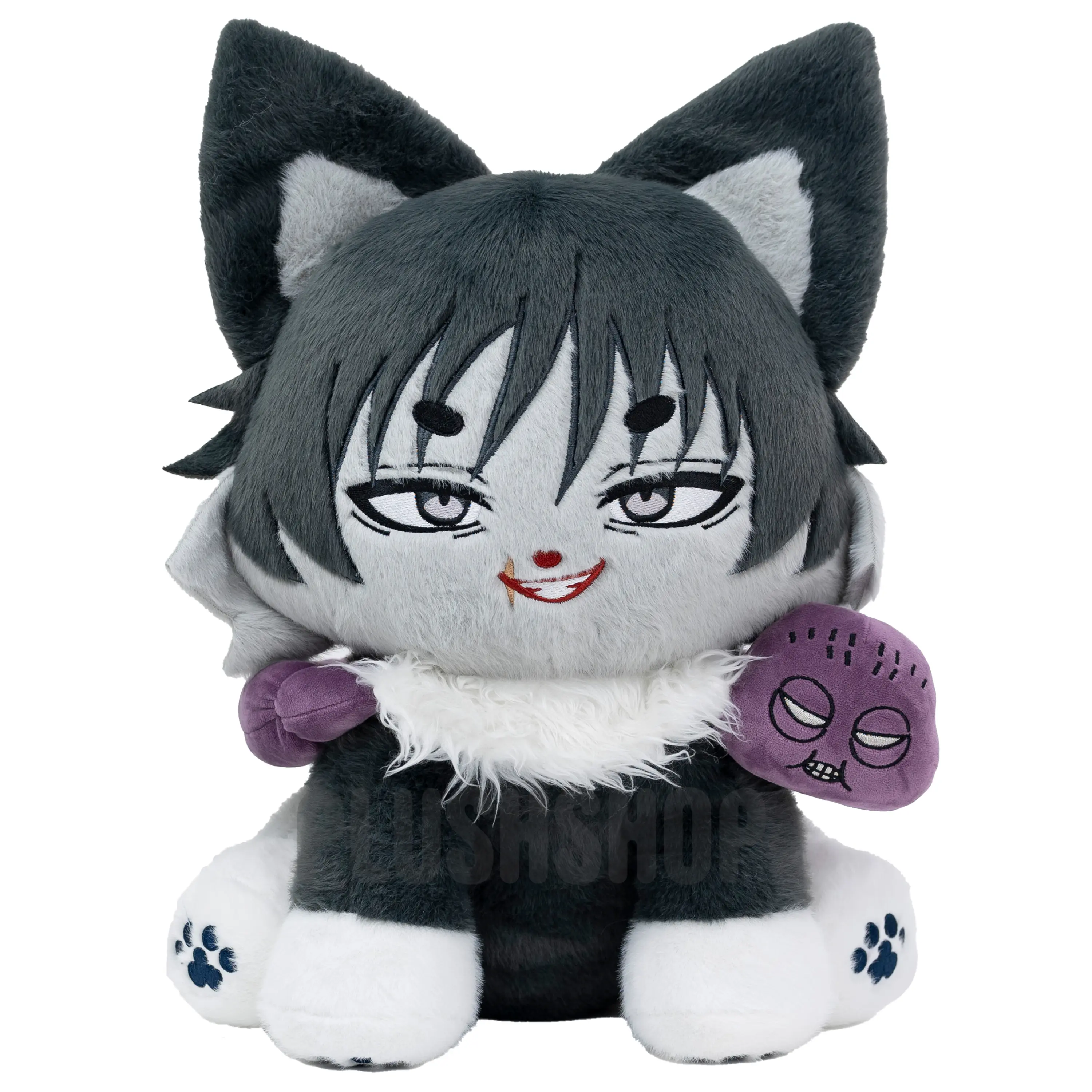 【RESTOCKED】Plushshop 17in Cute Tojmeow Soft Stuffed Figure - Kawaii Stuffed Animal Collectible, Cuddly Doll Gift for Summer Vibes