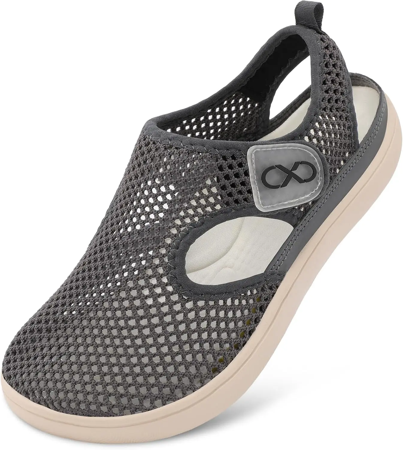 Womens Flat Sandals Closed Toe Summer Breathable Mesh Sandals for Beach Travel Casual Walking Shoes Zero Drop Wide Barefoot ShoesGift..
