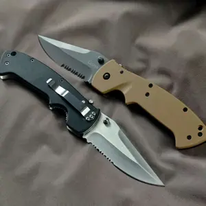 Compact knife - ideal camping EDC tool, for barbecuing, fishing and hiking - perfect gift for men