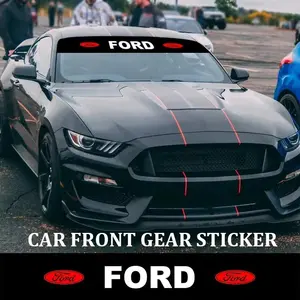 Multi-Model Windshield Sticker for Ford Focus/celesta/vivacity/escort/ranger/fusion, Easy-To-Apply Durable Car Decal Accessory