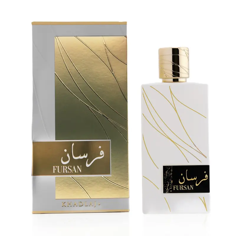 Khadlaj Fursan White for Unisex Eau de Parfum Spray, 3.4 Ounce