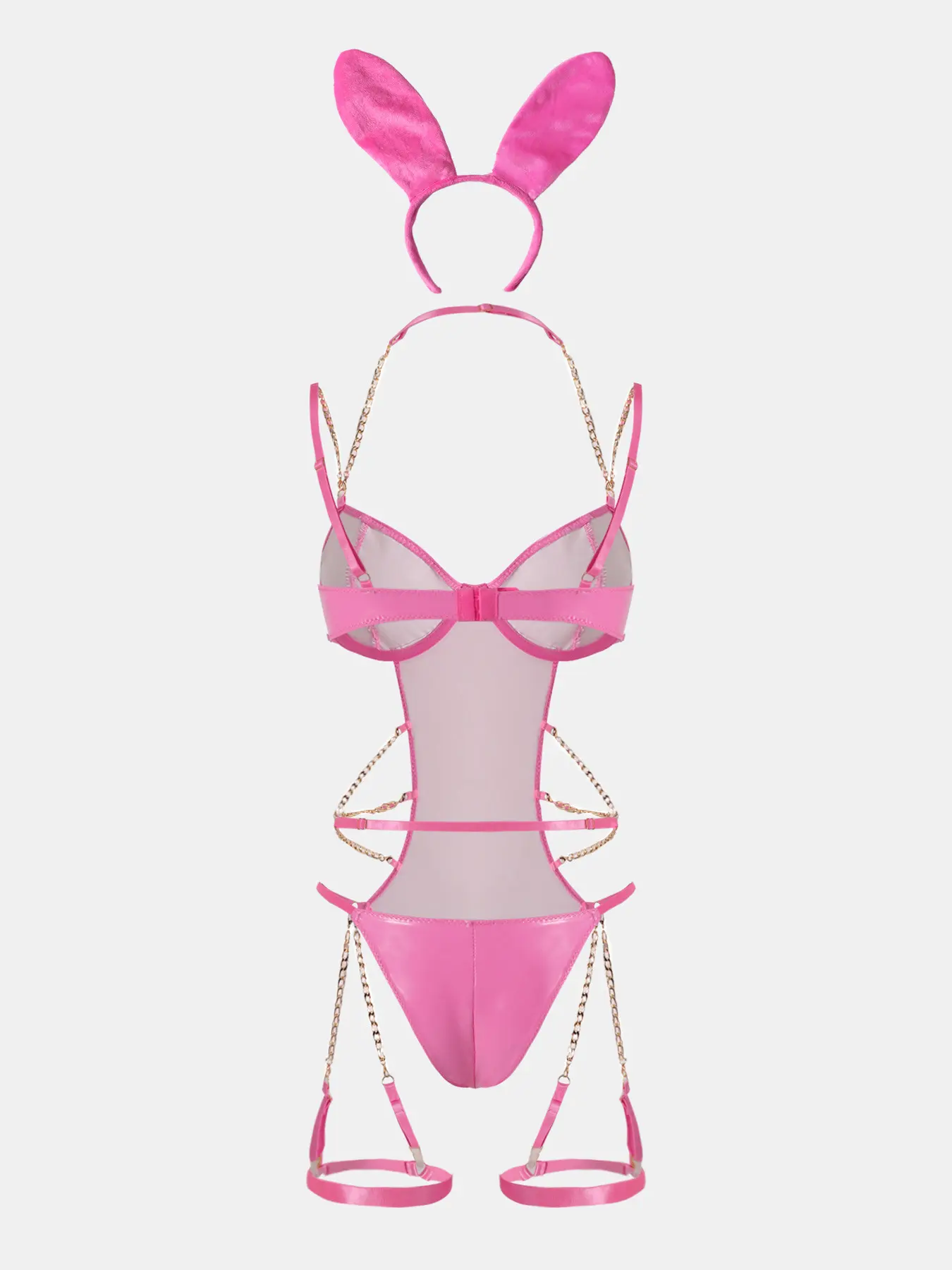 Sexy Bunny Girl Costume Set, Lingerie, Underwear, PU Leather Fitted Waist Training Bodysuit with Adjustable Shoulder Straps, Role Play for Women - TikTok Shop Sexy Bunny Girl Costume Set, Lingerie, Underwear, PU Leather Fitted Waist Training Bodysuit with Adjustable Shoulder Straps, Role Play for Women - TikTok Shop