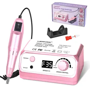 Nail Drill 35000RPM,Portable ElectricNail File with Sanding Kit forManicure & Pedicure, Cordless Efilesfor Acrylic Nails Lightweight Nail CareTool for Home & Salon,TikTokShopBlackFriday