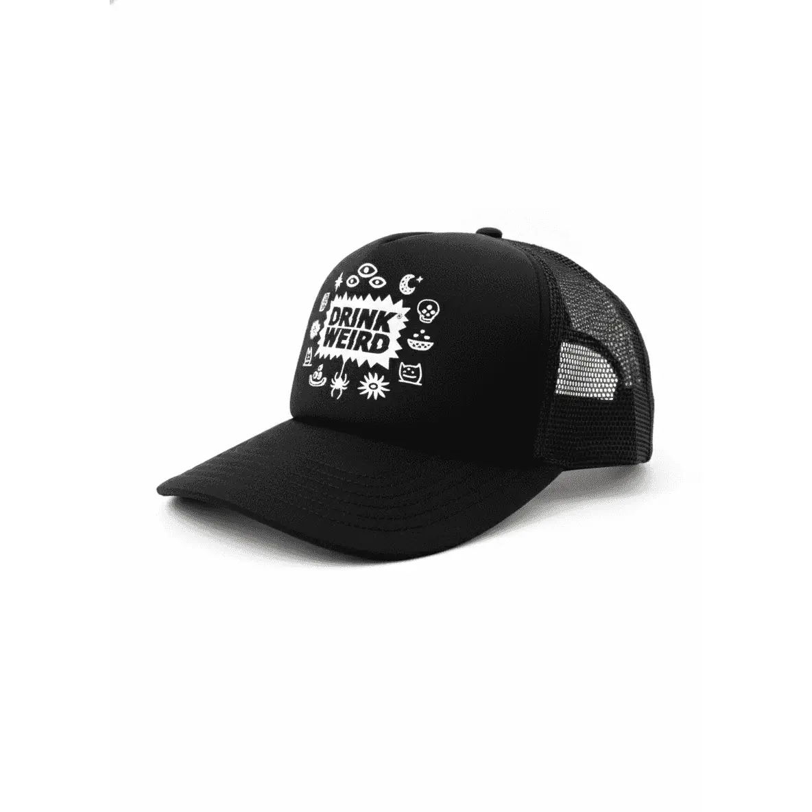 Drink Weird Orbital Web Trucker Foamie Drink Weird Orbital Web Trucker Foamie