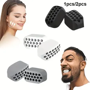 Facial Fitness Equipment for Men and Women, Jawline Exercise Tool, Neck and Face Tightening, Enhances Cheekbones and Chin Muscles