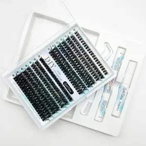 Volumized Natural False Eyelashes for a Flawless Look - Makeup