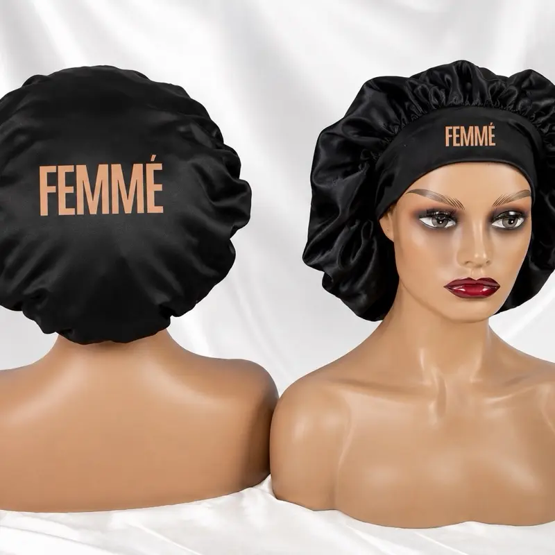FEMMÉ Silk Satin Bonnet (For Nighttime Hair Care)