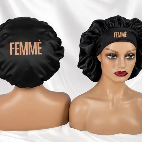 FEMMÉ Silk Satin Bonnet (For Nighttime Hair Care)