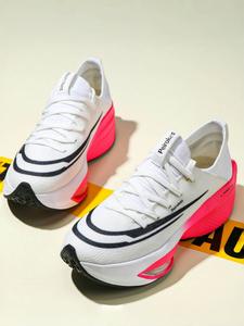 fluorescent unisex running shoes, street style low top sneakers, lightweight shock absorption, all season sports footwear, breatheable running shoes