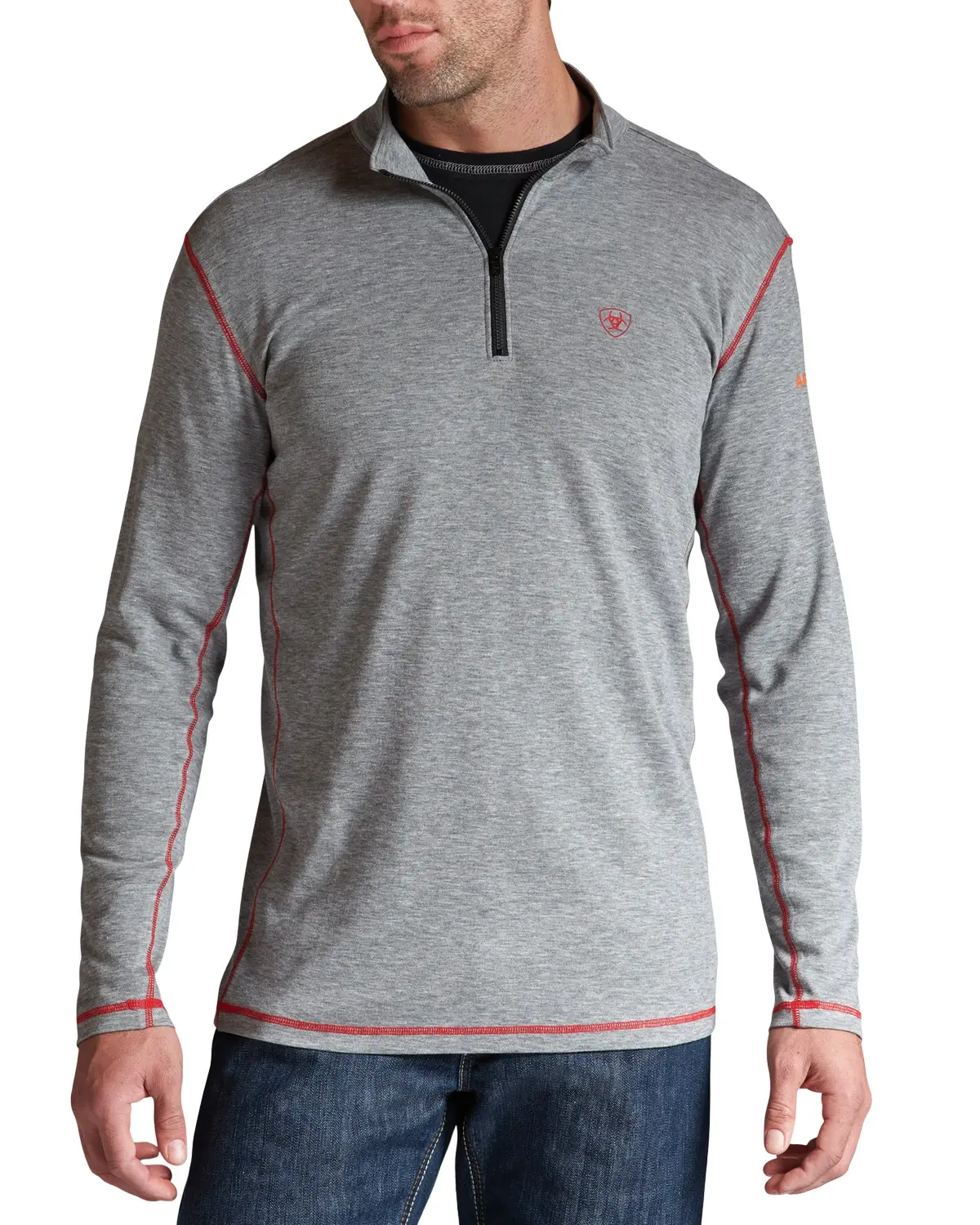 Ariat Men's Men'S Fr Polartec 1/4 Zip Baselayer Pullover Big And Tall - 10014377X