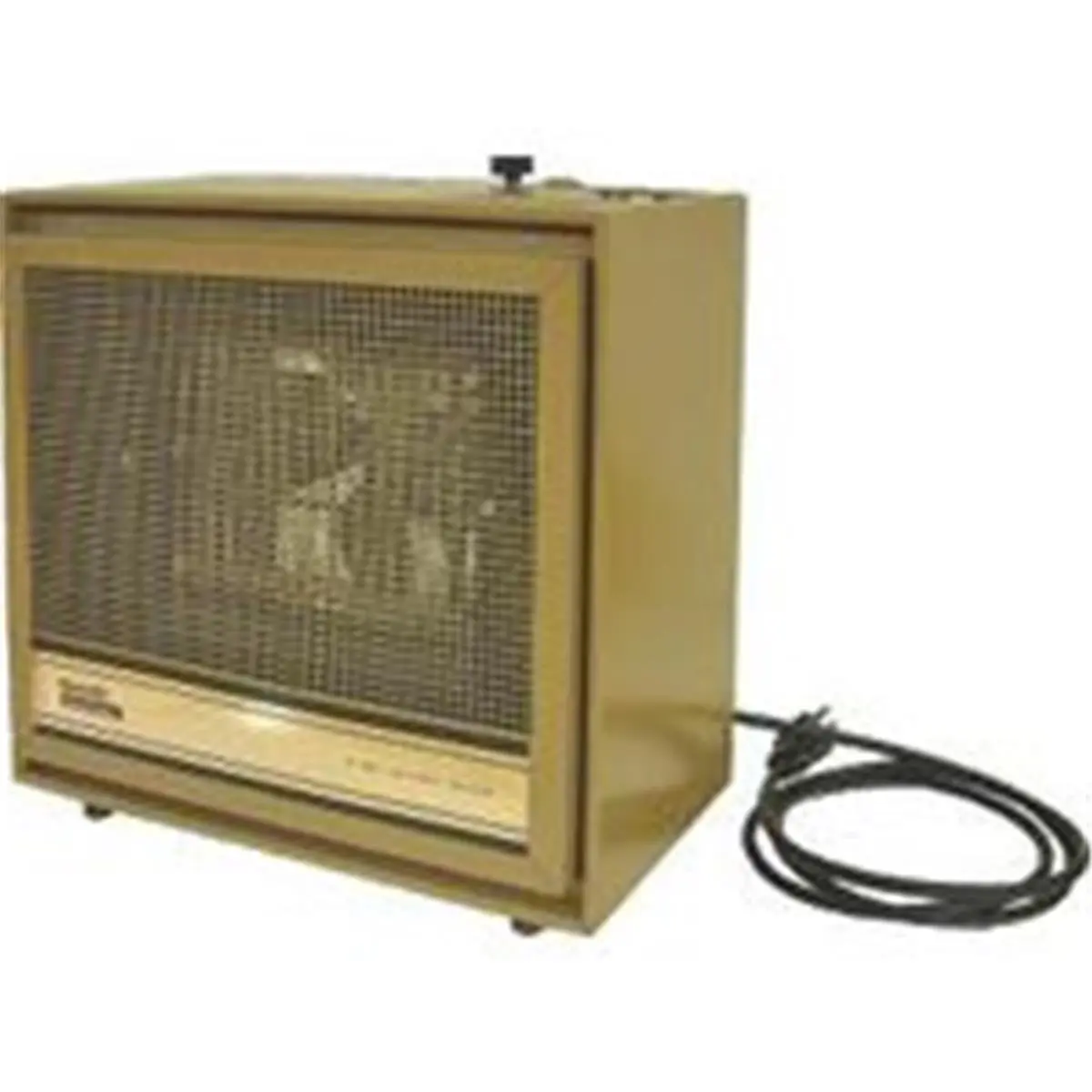 Fan-Forced Electric Heater (Model H474TMC) with Dual Fans, 240V Power, 20A, 6 ft. L-3 Conductor Cord, NEMA No.6-20P Cord & Plug, Adjustable Thermostat, Temperature Control, Fan-Forced Heat