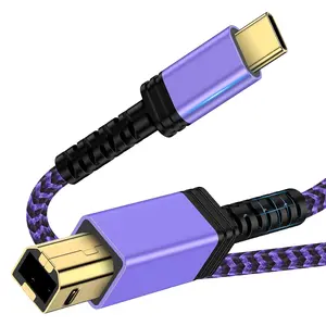 USB B to USB C Printer  6FT, Type B to Type C Printer Cord for MacBook Pro Air   Epson , USB-C MIDI  for Yamaha  Digital Piano, MIDI Keyboard, DJ Controller, DAC