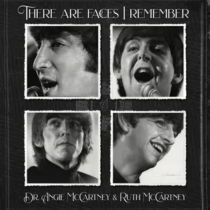 There Are Faces I Remember Hardcover Book By Angie McCartney - Featuring 168 Celebrity Portraits, Fab 4 Artwork By Shannon MacDonald & Ruth - Gift For Beatles Fans