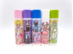 Angel Balms Handmade Lip Balms Natural Ingredients Original Anime Art