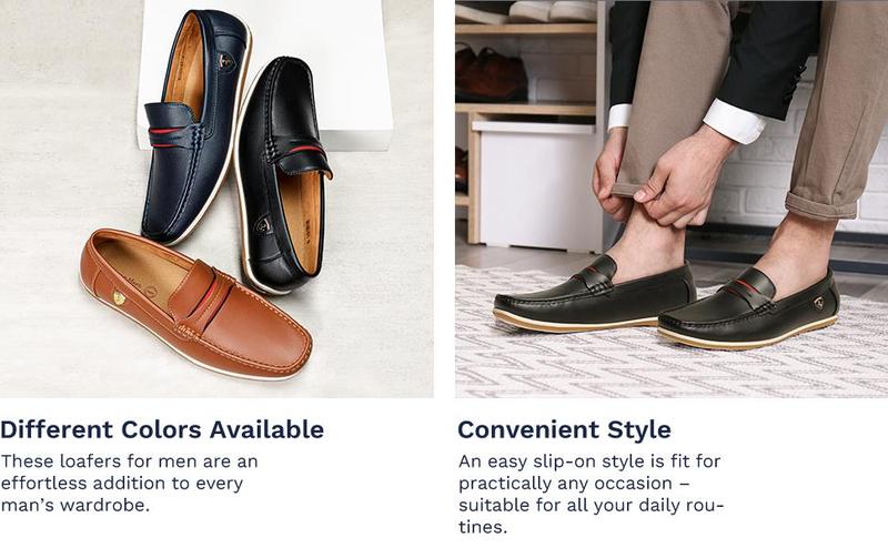 Bruno Marc Men's PU Leather Driving Moccasins Loafers