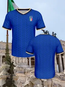 Italy Home Football Jersey 2026, Latest Print Design, Breathable Fabric, Quick-Dry Comfort, Perfect Gift for Sports Lovers