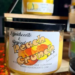 PEACH CRUNCH aka SWEET LUCY Candle PEACH CRUNCH aka SWEET LUCY Candle