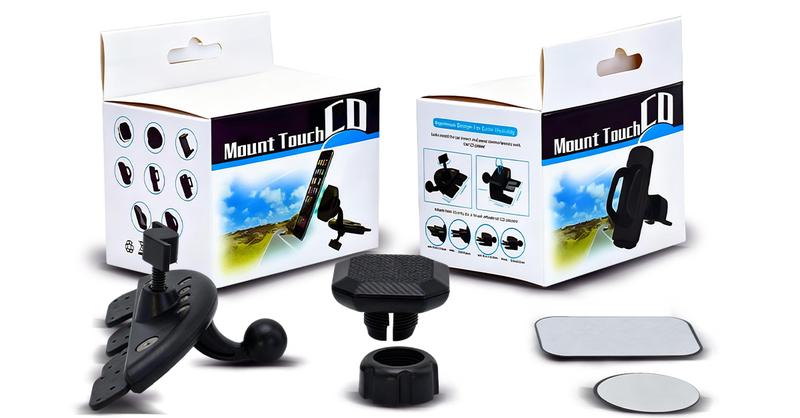 【PASLDA】 Magnetic CD Slot Car Mount for CarPlay Screens 7-inch Monitors & Phones High-Magnetism Anti-Shake Secure Mount with Anti-Slip Pads TikTokShopBlackFriday