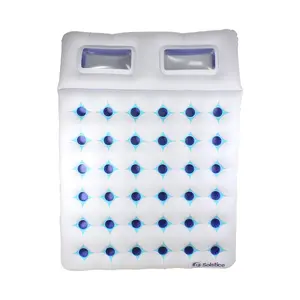 Swim Central Inflatable Dual Window Pool Air Mattress - 76"