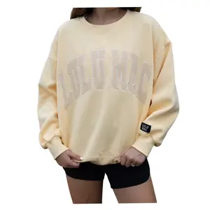 Lulu Mac Mono Sweatshirt: Butter Yellow