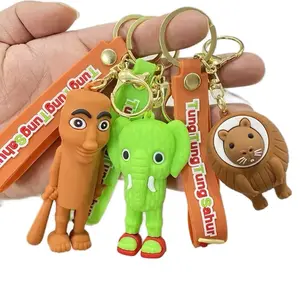 Italian Brainrot / Tung Tung Tung Sahur” meme universe keychain