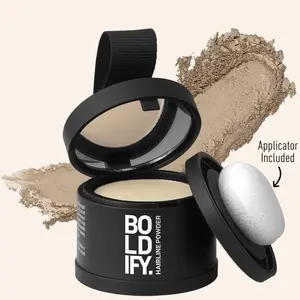 BOLDIFY Hairline Powder - Root Touch Up Hair Color for Gray Coverage, Blonde Refresh - 48-Hour Stain-Proof - Thickening & Concealing for Women & Men - Trending on TikTok