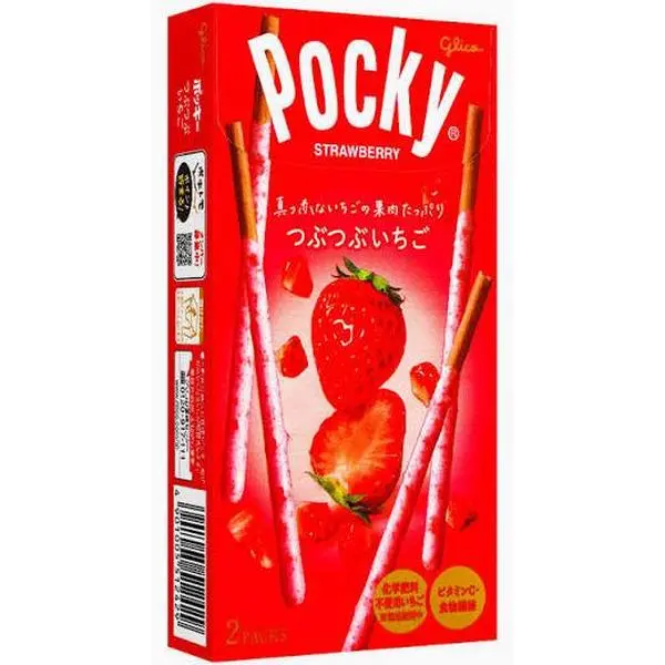 POCKY STRAWBERRY- JAPAN strawberry pretzel stick POCKY STRAWBERRY- JAPAN strawberry pretzel stick