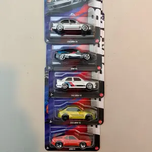 NEW 2025 Hot Wheels Silver Series BMW Walmart Exclusive FULL SET OF 5 Classic Models Collectible Cars