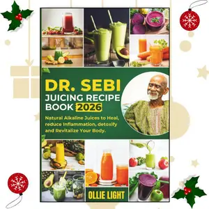 Dr. Sebi Juicing Recipe Book: Natural Alkaline Juices to Heal, reduce Inflammation, detoxify and Revitalize Your Body.