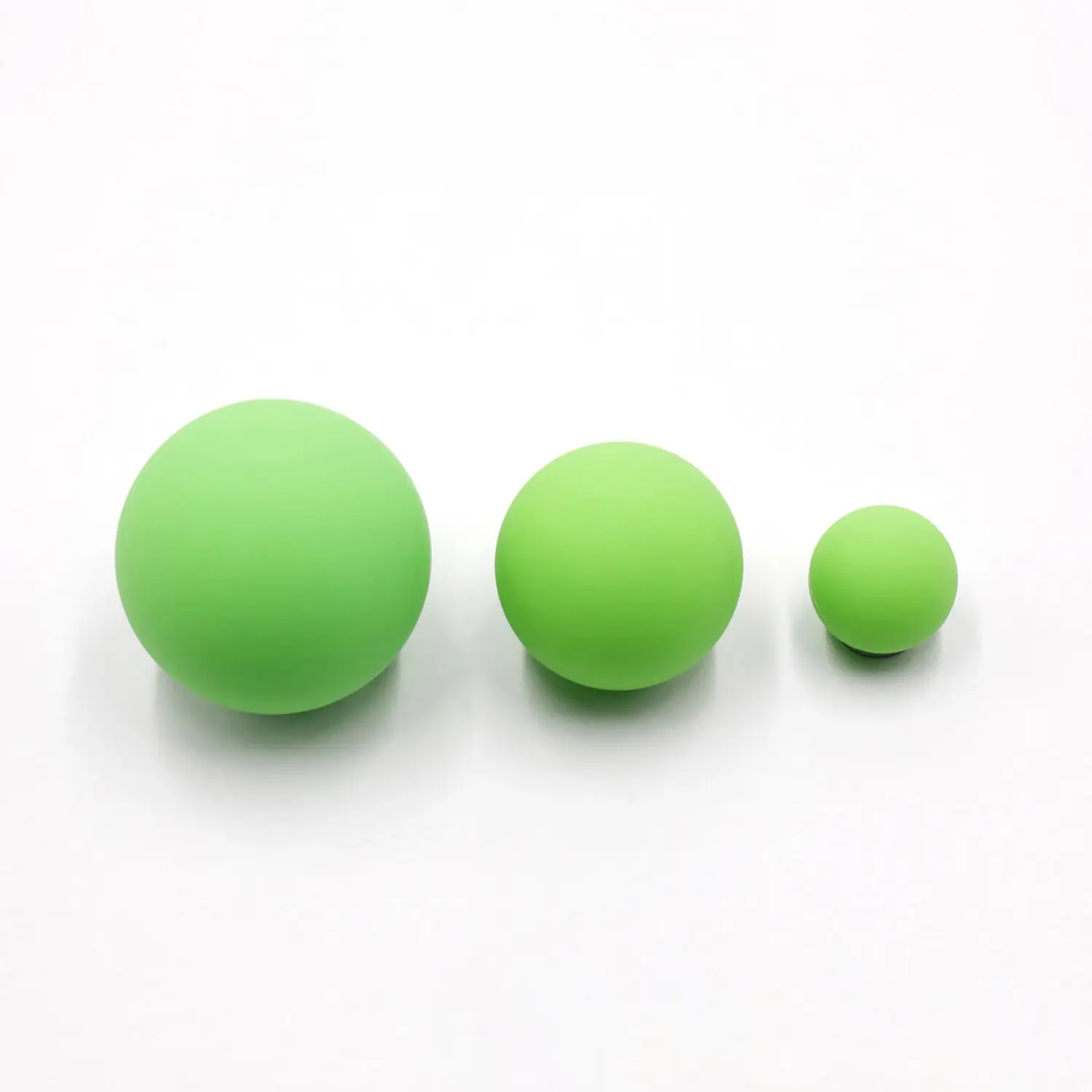 Set of 3 Massage Balls of Different Sizes, Therapy Ball for Muscle Relief and Yoga Relaxation, Massage Ball for Back,Hands and Feet, Pilates, Smooth