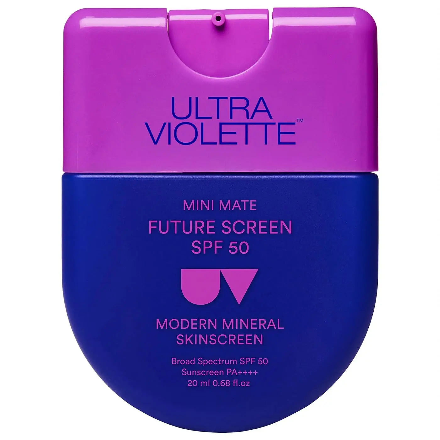 Ultra Violette Mini Future Screen SPF 50 Mineral Fragrance-Free Facial Sunscreen (20ml / 0.68 fl oz)