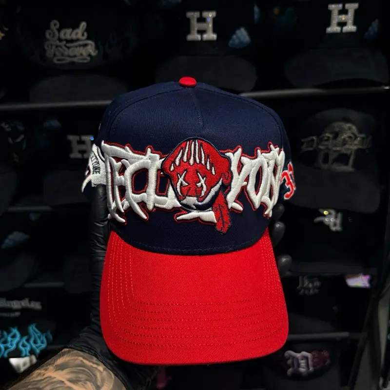 Unisex Fashion Hats - Red and Blue Color Options