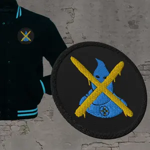 KlanX Icon "Black N Bruin" 3 inch Circle Patch