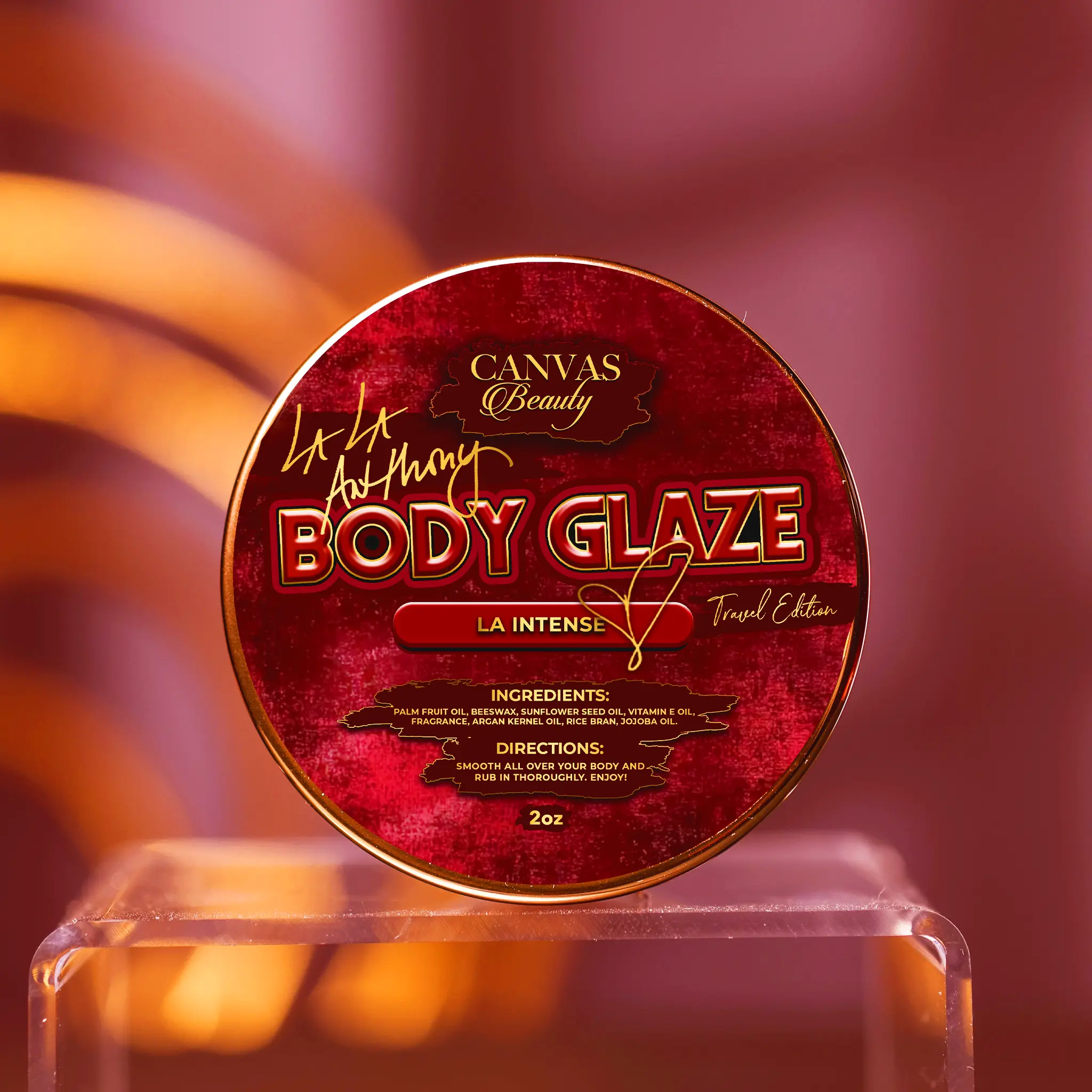 La Intense Travel Body Glaze 