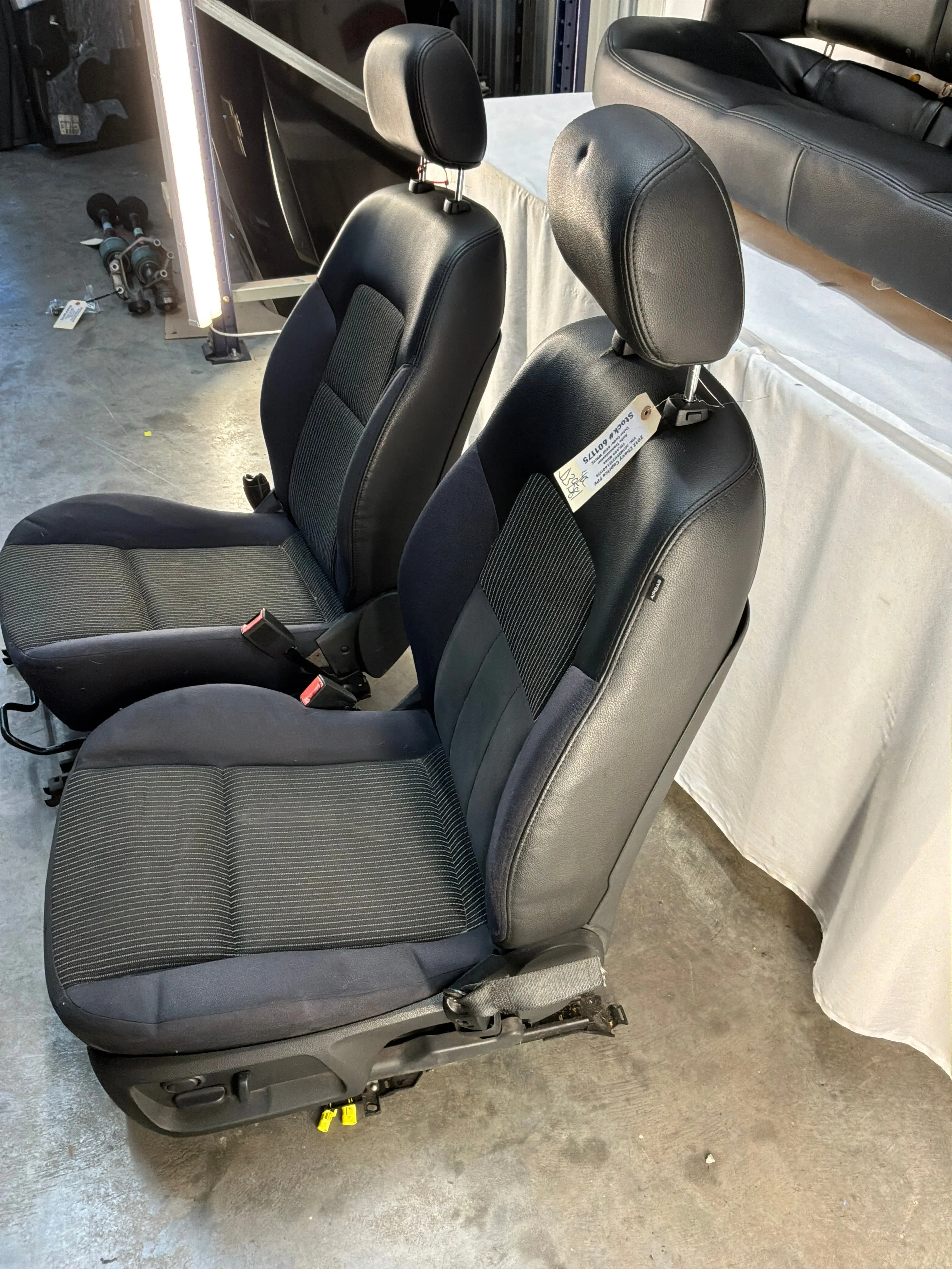 2012 Chevy Caprice PPV Seats Front Cloth OEM