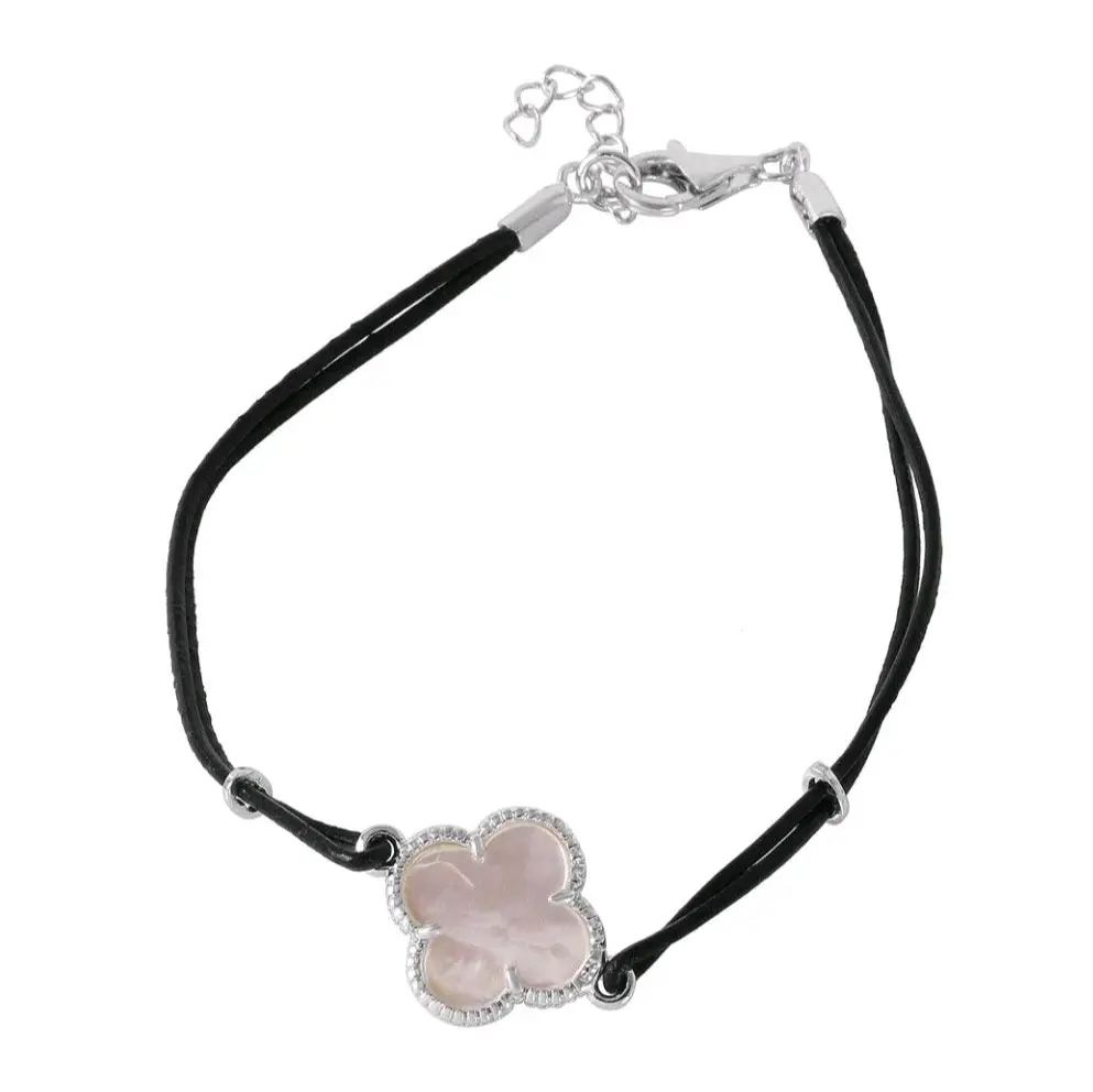 Bracelet trebol de nacar