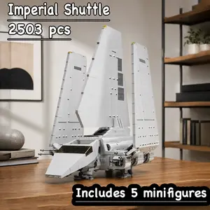 2503pcs Imperial Shuttle Building Block Set, Compatible Model: 10212, Figurines & Miniatures, DIY Collectible Model, Perfect for Collectors and Enthusiasts