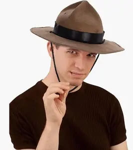 Military Canadian Mountie Hat - Ranger - Police - Costume Accessory - One Size
