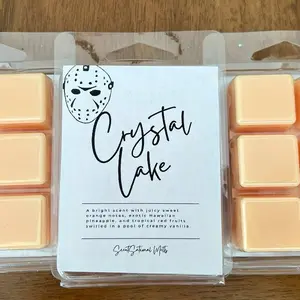 Crystal Lake- Orange Sherbet Wax Melts - Perfect for Candles and Decor